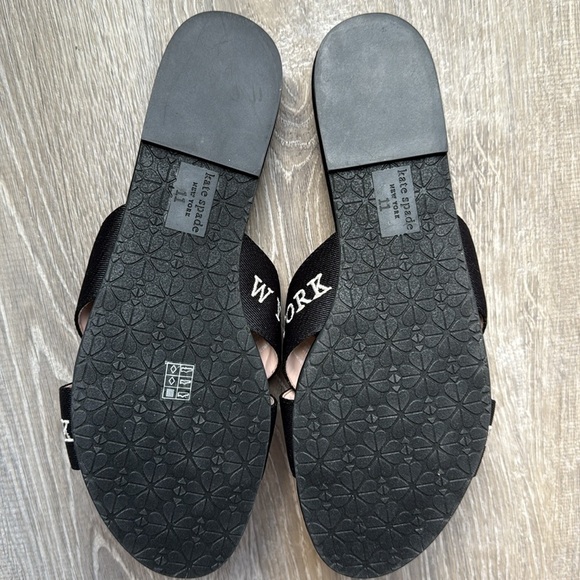 NEW Kate Spade Piper Slide Blk  11 - Picture 5 of 8